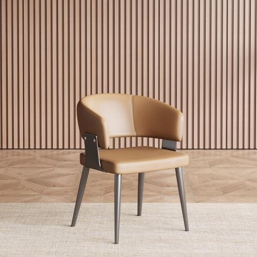 Dining Chair D57 - FK - M001 Modern Upholstered Dining Chair Seat (Set of 2) - FamiDear