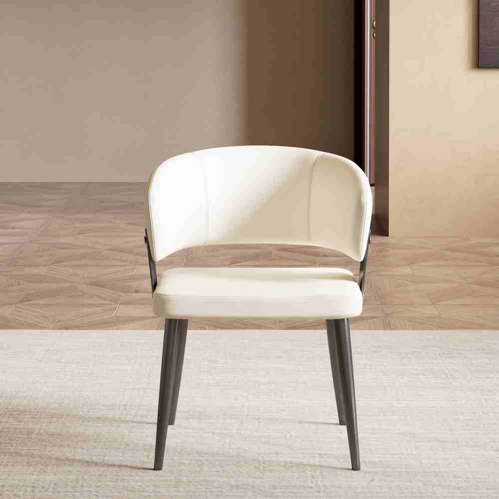 Dining Chair D57 - FK - M001 Modern Upholstered Dining Chair Seat (Set of 2) - FamiDear