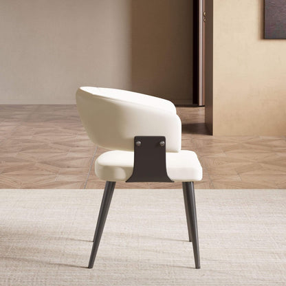 Dining Chair D57 - FK - M001 Modern Upholstered Dining Chair Seat (Set of 2) - FamiDear