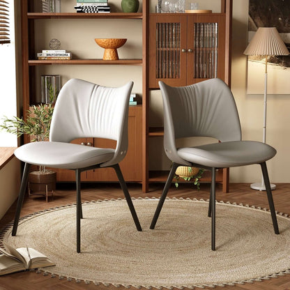Dining Chair D59 - FK - M001 Modern Upholstered Seat (Set of 2) - FamiDear