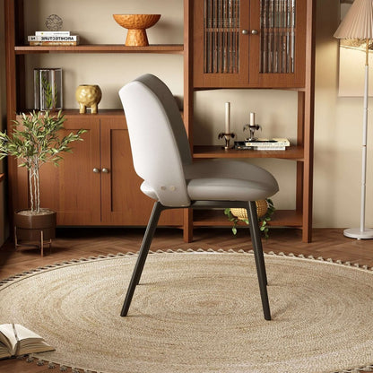 Dining Chair D59 - FK - M001 Modern Upholstered Seat (Set of 2) - FamiDear