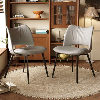 Dining Chair D59 - FK - M001 Modern Upholstered Seat (Set of 2) - FamiDear