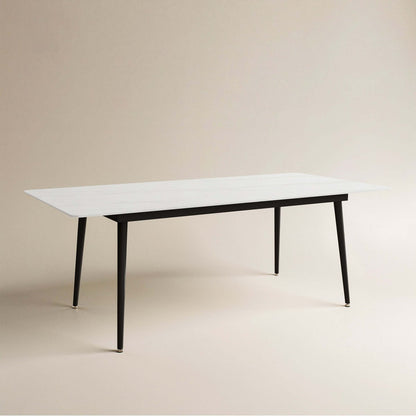 Dining Table D49 - FK - M001 Modern Marble Tabletop 70.8" - FamiDear