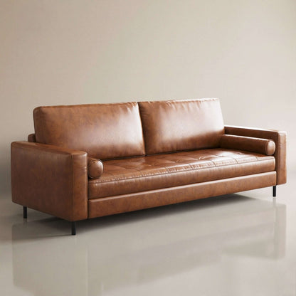 Sofa C15 - FK - M001 Mid - Century Modern Solid Larch Frame 80.31" - FamiDear