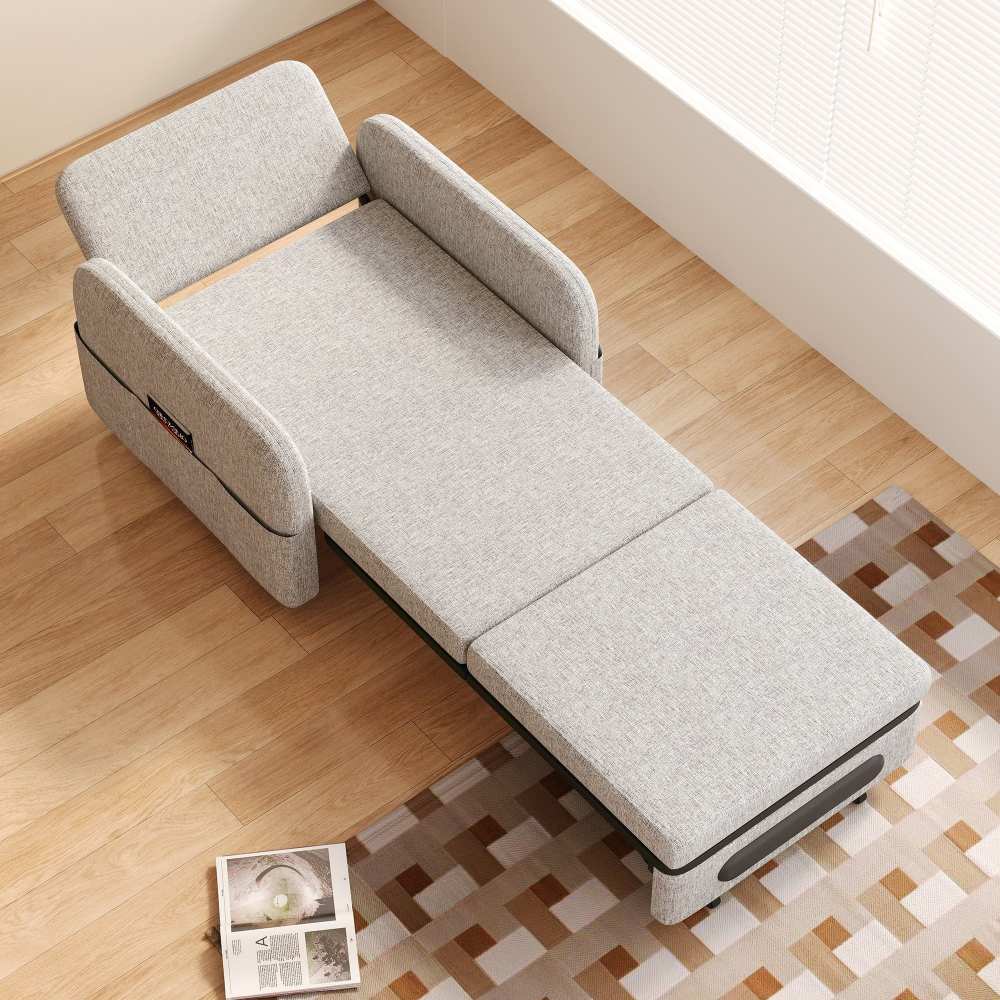 Sofa C17 - FK - M001 MTW Modern Fold - Out Sofa Bed Durable Fabrics 56.69" - FamiDear