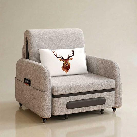 Sofa C17 - FK - M001 MTW Modern Fold - Out Sofa Bed Durable Fabrics 56.69" - FamiDear