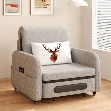 Sofa C17 - FK - M001 MTW Modern Fold - Out Sofa Bed Durable Fabrics 56.69" - FamiDear