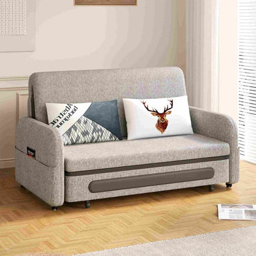 Sofa C17 - FK - M001 MTW Modern Fold - Out Sofa Bed Durable Fabrics 56.69" - FamiDear