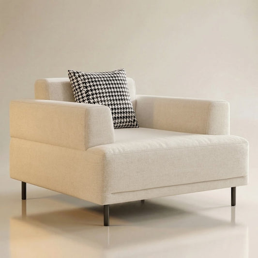 Sofa C19 - FK - M001 Modern Premium Durable Fabrics Solid Larch Frame 109.44" - FamiDear