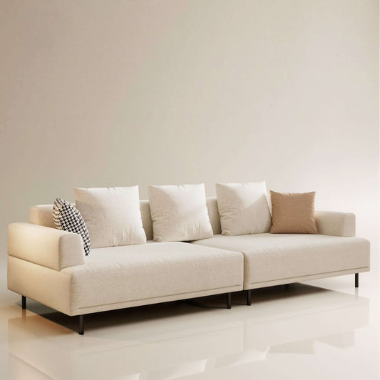 Sofa C19 - FK - M001 Modern Premium Durable Fabrics Solid Larch Frame 109.44" - FamiDear