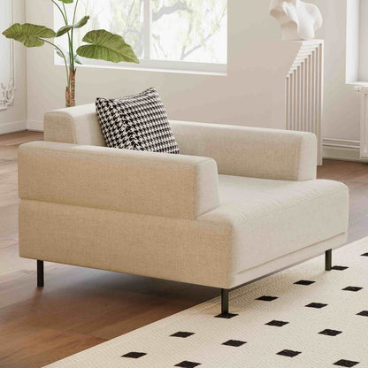 Sofa C19 - FK - M001 Modern Premium Durable Fabrics Solid Larch Frame 109.44" - FamiDear