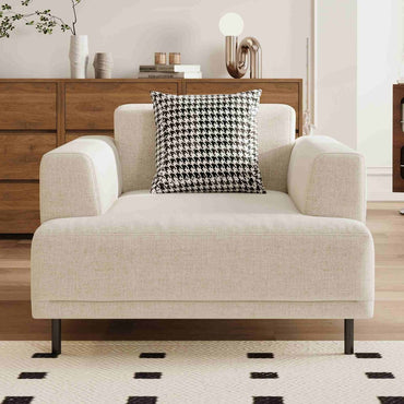 Sofa C19 - FK - M001 Modern Premium Durable Fabrics Solid Larch Frame 109.44" - FamiDear