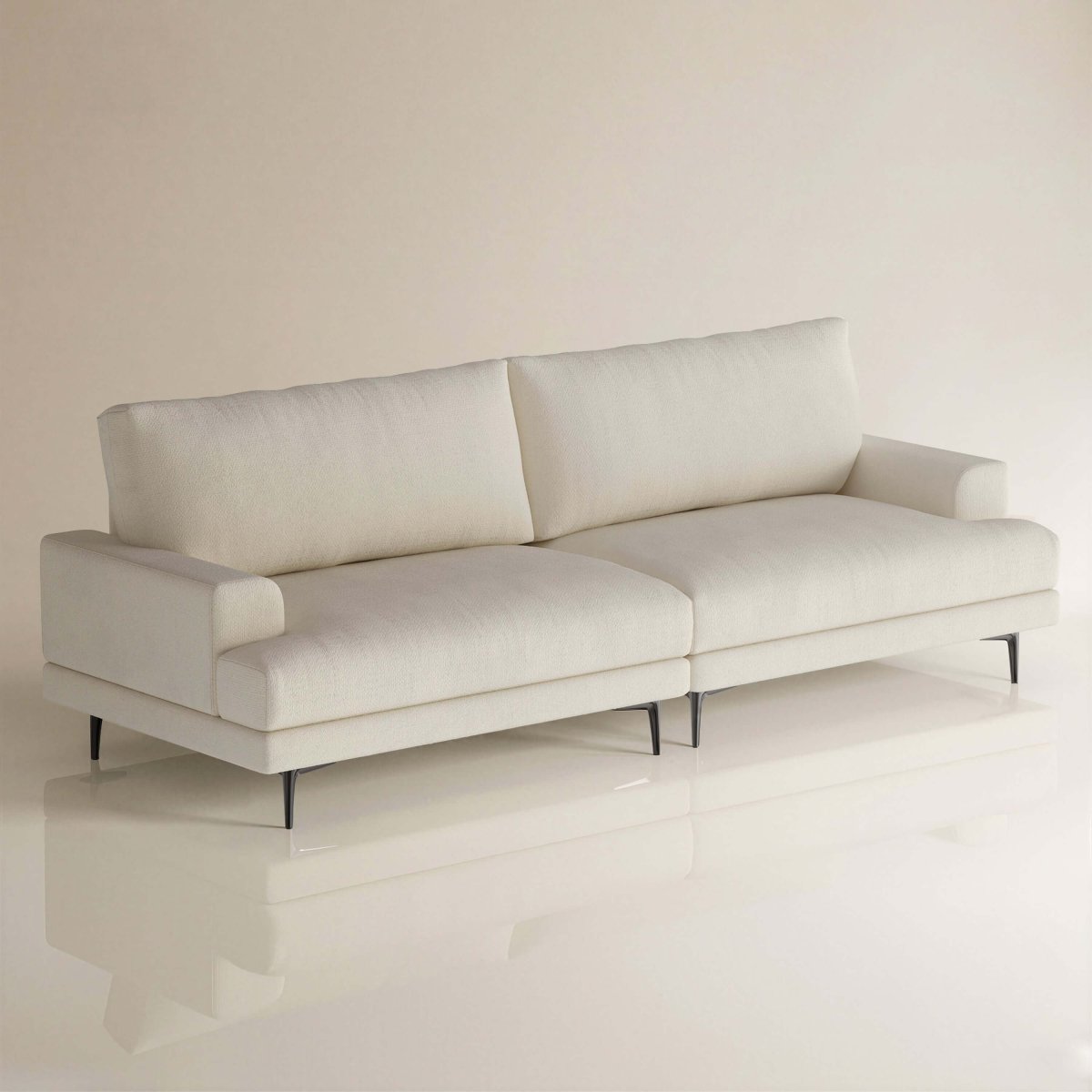 Sofa C22 - FK - M001 Modern Down+Latex Filled Cushion 78" - FamiDear