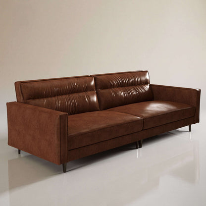 Sofa C24 - FK - M001 Mid - Century Modern Solid Larch Frame 86.61" - FamiDear