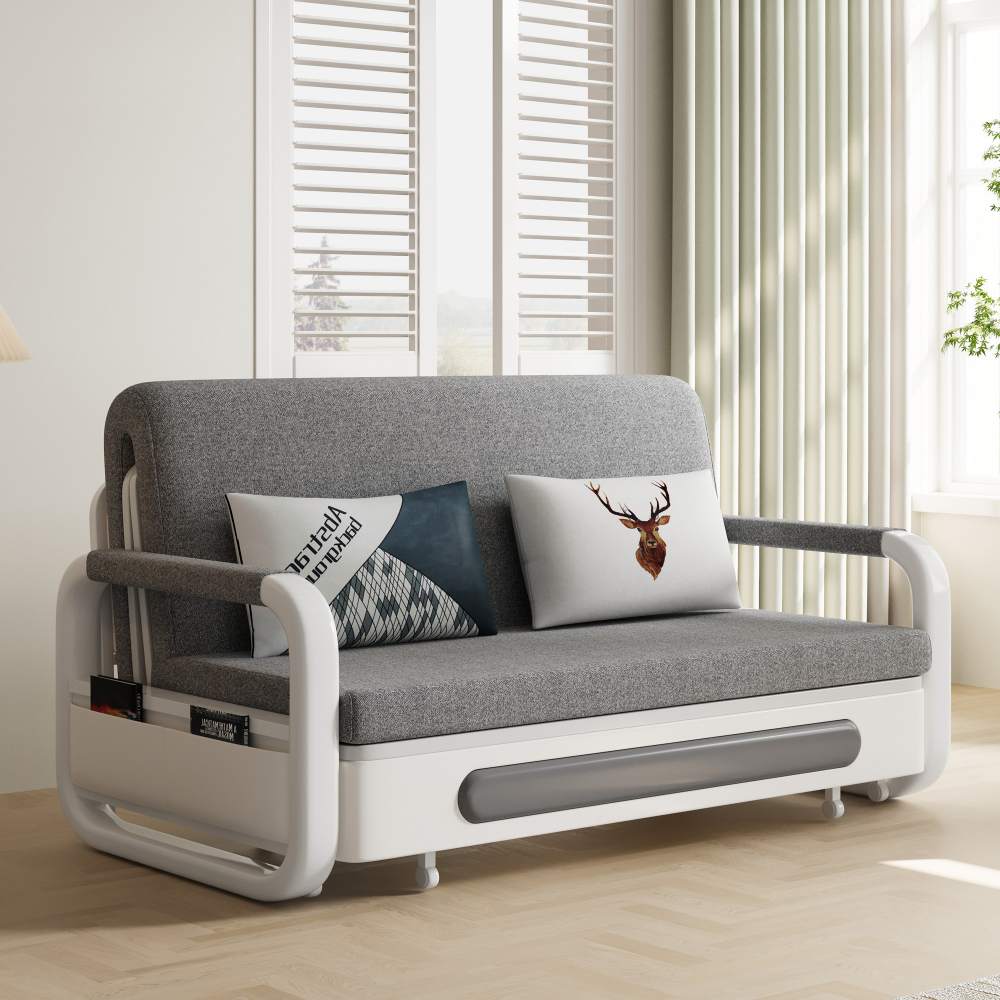 Sofa C25 - FK - N001 Modern Fold - Out Sofa Bed Durable Fabrics 57.4" - FamiDear