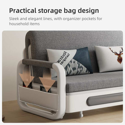 Sofa C25 - FK - N001 Modern Fold - Out Sofa Bed Durable Fabrics 57.4" - FamiDear