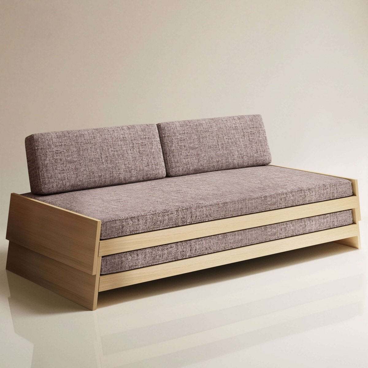 Sofa C27 - FK - M001 Modern Sofa Bed Split Seat Cover 75.98" - FamiDear