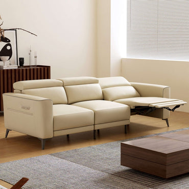 Sofa C28 - FK - N001 Power Recliner Solid Larch Frame 112.5" - FamiDear