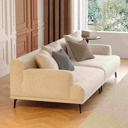 Sofa C30 - FK - M001 Modern Premium Durable Fabrics Solid Larch Frame 110.2" - FamiDear