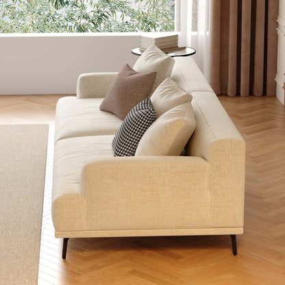 Sofa C30 - FK - M001 Modern Premium Durable Fabrics Solid Larch Frame 110.2" - FamiDear