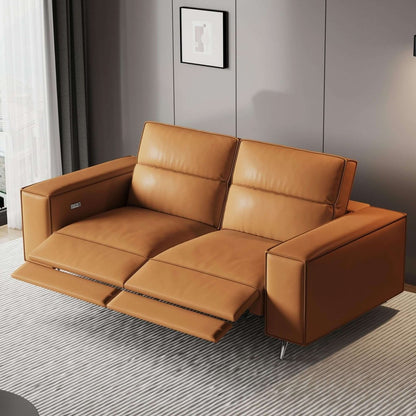 Sofa C31 - FK - N001 Modern Power Recliner Solid Larch Frame 76.77" - FamiDear