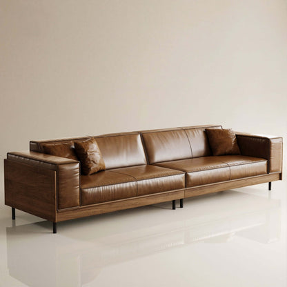 Sofa C33 - HK - M001 Mid - Century Modern Solid Wood Frame 111.81" - FamiDear