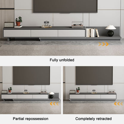 TV Stand T08 - FK - M001 Mid - Century Modern Cable Management Scalable Design 78.8" - 130" - FamiDear