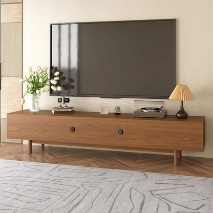 TV Stand T10 - FK - M001 Mid - Century Modern Spacious Storage 78.7" - FamiDear